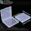 Caja Cuadrada de 15 mm, Caja Cuadrada para Accesorios, Caja Transparente para Herramientas de Arte, Caja de Almacenamiento para Pinceles de Pintura al Óleo, Caja para Pinceles de Gouache con Tapa