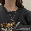 Nuevo Modelo 2025 Collar con Forma de Corazón para Mujer, Diseño de Doble Capa, Cadena de Suéter de Lujo Nicho, Collar en Capas, Doble Capa