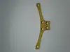 Hebilla Dorada con Forma de Pájaro con Alas Estrechas de Seis Agujeros del Fabricante, Hebilla de Ajuste Transversal Universal para Instrumento Saxofón Flybird
