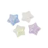 [Luminoso] Años Dorados 1.5 Patrón de Agujero Recto Estrella de Cinco Puntas Cadena Luminosa Transparente de Cuentas Paquete de Materiales para Bricolaje