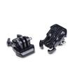 Base móvil de liberación rápida para cámara gopro hero ojos ling perro de montaña base para casco soporte para casco de motocicleta universal