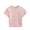 2151-2026 Estilo Nuevo Primavera/Verano Camiseta Base Sexy Adelgazante Top Estilo Europeo y Americano Moda Camiseta de Manga Corta con Cuello Redondo para Mujer