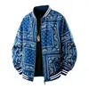 Transfronterizo 2026 Otoño Shein Amazon Moda Urbana de Calle para Hombre 3D Chaqueta Holgada Sencilla Talla Europea