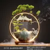 Água Corrente Gera Riqueza Ornamento para Sala de Estar Cerâmica Água Circulante Feng Shui Escritório Armário de Vinho Entrada Presentes de Inauguração