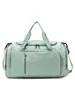 Bolsa de Viaje de Gran Capacidad para Distancias Cortas, Mochila de Hombro Doble para Equipaje de Mano, Separación de Seco y Húmedo, Bolsa para Deportes Acuáticos, Fitness, Bolsa de Equipaje, Bolsa de Almacenamiento