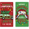 Paños de cocina navideños más vendidos transfronterizos, manteles estampados de temática navideña invernal y toallas festivas, todos personalizables