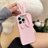 Orejas de Gato de Peluche de Dibujos Animados iPhone 14/13 Adecuado para 12 Apple 18/17/16/15 Promax Funda Protectora para Teléfono Móvil