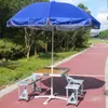 Conjunto de Guarda-Sol de Mesa com Publicidade para Proteção Solar Promoção de Pátio Combinação Portátil de Viagem Dobrável Camping Siaman