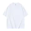Camiseta de Manga Curta 240g Logo Personalizado Solona Grande Ombro Caído Transfronteiriça Gola Redonda t Estampada Bordada Uniforme de Classe Camisa Publicitária