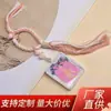 Bolsa Thangka da Tara Verde Amuleto de Pendurar para o Ano de Nascimento, Caixa Gawu de Buda Sem Forma Meio Pintada à Mão para o Ano de Nascimento