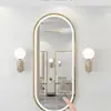 Espelho de Barbearia, Espelho Especial para Salão de Cabeleireiro, Espelho de Celebridade da Internet, Espelho de Corpo Inteiro, Montado na Parede, Iluminado, Modelo Novo, Espelho de Parede, Espelho para Cabeleireiro