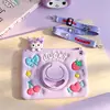Funda protectora de 360 grados para iPad Pro 11, Air 4/5/6/7, funda de silicona con diseño de caricatura para iPad 10, diseño de Kuromi de la suerte