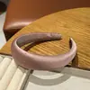 Advanced Sense Satin Hot Drilling Esponja Cabeça Hoop Feminino Cranial Alto Top Hair Hoop Moda Face Show Pequena Malha Infravermelha Começando Grampos de Cabelo