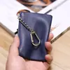 Cartera con Cremallera Portadocumentos Tarjeta de Identificación Portatarjetas Multifuncional para Hombre Bolsillo para Tarjetas Integrado Licencia de Conducir