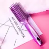 Peine Rizo Casero para Mujeres, Peine Especial con Bolsa de Aire para Masaje Capilar para Alisar el Cabello, Peine Rizador Antiestático para Flequillo con Bolsa de Aire