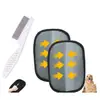 Guante Electroestático Grande para Eliminar Pelo de Mascotas, 24 cm, Cepillo de Cerdas Bidireccional para Uso en Casa, Herramienta Mágica para Eliminar Pelo Suelto y Pelo de Gato