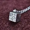Al por mayor Nuevo Colgante Superior Ojo de Horus para Hombre Collar de Plata de Ley 925 Accesorios de Moda de Gama Alta Personalizados para Hombre