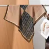 Bufanda de seda de espiga para mujer, nuevo estilo primavera/verano, chic francés, accesorio versátil para decorar cuellos, camisas, trajes, diademas y accesorios para el cabello