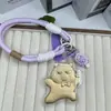 Concha de Água Ouro Puro Ouro 999 Lingote Trazedor de Fortuna Óculos de Sol Desenho Capivara Corrente de Celular Chaveiro Pingente de Bolsa