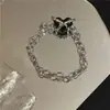 Collar de espinas de amor de celebridades de Internet, estilo hip hop, para mujer, moderno, con viento frío, dulce, fresco, temperamento frío, cadena para clavícula.
