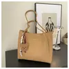 2025 Nueva Moda Otoño e Invierno Bolso de Hombro de Cuero Nobuck Bolso Casual para Mujer Bolso de Mano de Alta Gama