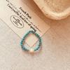 Anillos de Perlas de Venta Caliente 2026 para Mujeres, Pulseras Versátiles de Cinabrio Vintage de Alta Gama, Anillos de Perlas Estilo Ins al por Mayor