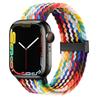 Adecuado para Correas de Apple Watch Apple Watch Generaciones 1-12/Ultra3/Se3 Hebilla Magnética Correa de Reloj Tejida de Nylon