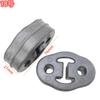 Aplicable a todo el tubo de escape del automóvil, silenciador, orejeta colgante, cubierta de goma en forma de anillo, accesorios originales para porta cigarrillos, bloque colgante suave