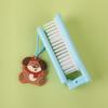 Lindo Peine Pequeño Plegable de Dibujos Animados Mini Dientes Suaves de Bolsillo Portátil Peine de Peluquería Peine para Flequillo de Niña