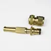 Suministro de fábrica conector para pistola pulverizadora de 4 pulgadas juego de dos piezas conector de boquilla para jardinería y reverdecimiento se puede pedir herramientas de jardinería