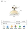Lustre moderno minimalista Bauhaus para sala de estar e jantar com design de alta qualidade para escritório, quarto, corredor criativo e hall de entrada, com proteção para os olhos
