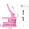 Kit de Máquina para Hacer Pines DIY para Niños, Equipo para Hacer Pines, Máquina de Producción de Pines