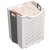 Cesto para ropa sucia cesto para la ropa sucia doméstico plegable de pared para baño ducha cubo artefacto de baño
