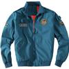 AliExpress transfronterizo Amazon Nuevo Traje de Vuelo Militar Air Force One Delgado Primavera y Otoño Abrigo de Hombre Moderno Talla Grande