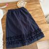 Roupa Infantil Coreana Calça Reta para Meninas 2025 Verão Fina Novo Estilo Infantil Fashion Perna Larga Bebê Menina Casual Calça Nove Pontos