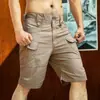 2026 Nuevos Pantalones Tácticos de Verano para Hombre de Comercio Exterior Transfronterizo Versátiles Moda Frescos Pantalones de Cinco Puntos Venta al por Mayor Tendencia
