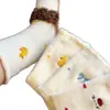 Meias Peludas Grossas de Inverno para Mulheres, Meias Fofas de Cachorrinho Cartoon Meia-Perna, Meias Quentes com Forro de Lã para Casa, Meias de Dormir