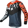 Uniforme de Baloncesto Traje de Descenso Zorro Traje de Ciclismo Top de Manga Larga Traje de Motocicleta Todoterreno de Verano para Hombre Camiseta