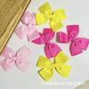 Punto Color Puro Rosca con Lazo Atado a Mano Corbata de Moño DIY Accesorios para Zapatos y Sombreros Decoración de Caja de Regalo Accesorios para Ropa Venta al por Mayor