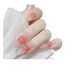 Joias para Manicure Transparente Amor Manicure Diamante Resina Acessórios Tridimensional Pêssego Coração Material Joias para Manicure Acessórios de Armadura de Unha