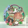 [Serie Anhui] Imanes de Refrigerador Culturales y Creativos de Tendencia Nacional Estéreo 3D Imanes Especiales de Atracciones Famosas Hefei Hongcun Huangshan