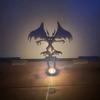 Suporte de Sombra Engraçado Halloween Suporte de Vela Interessante Decoração de Mesa Estilo Europeu e Americano Ornamento de Metal