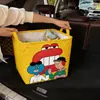 Cesta de Almacenamiento para Maletero de Coche Infantil Linda Cesta de Almacenamiento de Gran Capacidad Caja de Almacenamiento Plegable de Dibujos Animados Bolsa de Almacenamiento para Artículos Varios