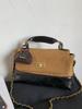 Bolso de Marca Extranjera de Alta Gama para Mujer 2026 Nuevo Bolso de Hombro de Moda Bolso Bandolera con Cadena Retro Bolso Cuadrado Pequeño