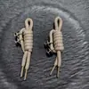 Acessórios para sapatos com furo reto de fábrica corda trançada fivela de sapato flor de sapato acessórios de desenho animado joias diy sapatos feitos à mão corda