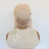 Blanco Lechoso Encaje en la Frente Cabello Largo Ondulado Fibra Sintética Mate de Alta Temperatura Tocado Para Fotografía Cosplay Fabricante Mayorista