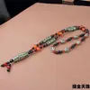 Ventas Directas de Fábrica Cadena de Suéter de Ágata Dzi de Nueve Ojos del Tíbet Estilo Étnico Tibetano para Hombres y Mujeres Collar Dzi de Ágata Viejo