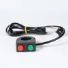 Interruptor de dos en uno para faro y bocina de coche eléctrico scooter plegable interruptor combinado de doble función