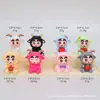 Decoração de Carro Criativa Fofa de Desenho Animado, Brinquedo Tendência Luminoso, Ornamento de Mesa de Resina 3D Fofo, Brinquedo Infantil Saco Surpresa