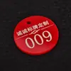 Etiquetas de Número Digitales, Etiquetas de Llave de Hotel, Etiquetas de Pulsera para Sauna, Etiquetas de Número de Mesa de Restaurante, Etiquetas de Número de Pedido para Hot Pot